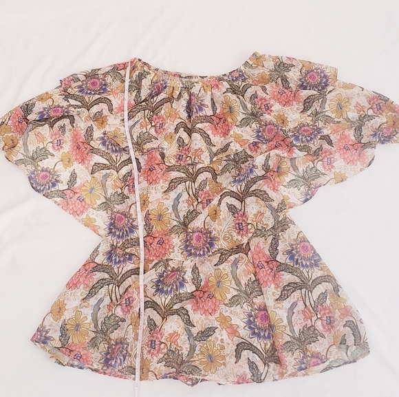 *Last Chance* NWT Show Me Your Mumu Bloom Triple Decker Romper Tiered Ruffles - Picture 8 of 11
